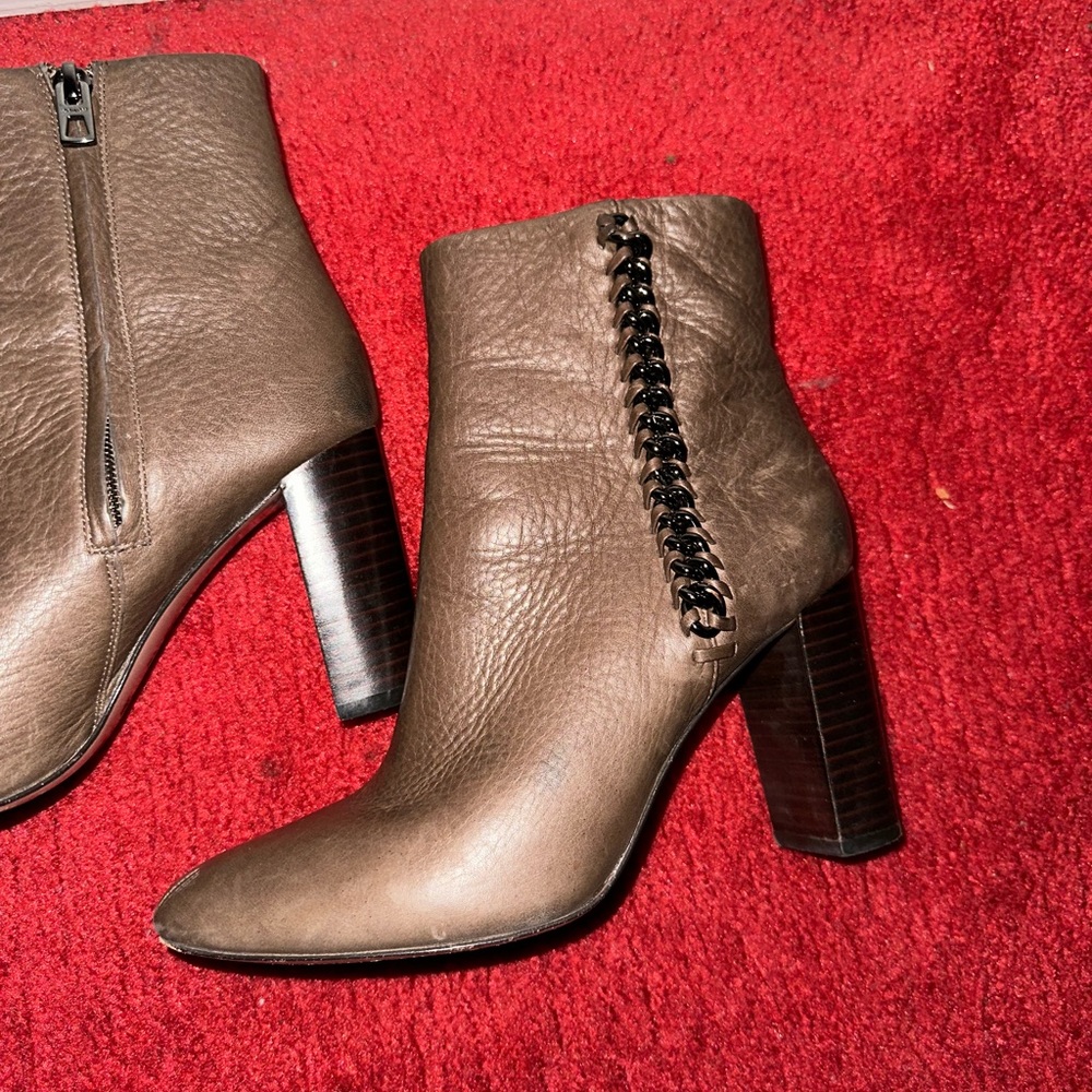 Leather ankle boots - Picture 4 of 4